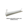Cremallera puerta social PPA RAC 505mm (blanca) - Imagen 2