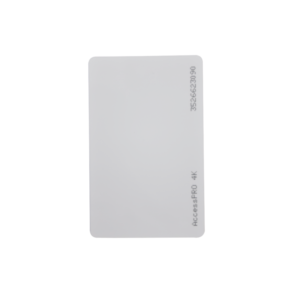 Tarjeta MIFARE Classic / Tipo ISO Card / Memoria 4Kb / Imprimible / Frecuencia 13.56 Mhz/ formato CR80