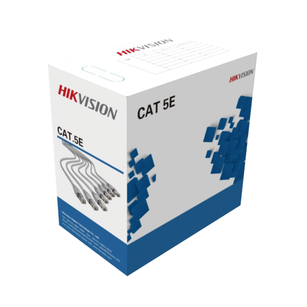 Bobina de Cable UTP 305 mts / Cat 5E / Cable Clasificación CMX / Color Gris