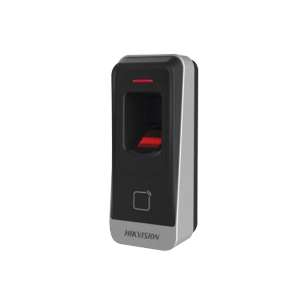 Lector esclavo MIFARE IP65 / Huella Digital / Lector de Tarjetas de Mifare / RS-485 / Interior y Exterior / Requiere panel de la serie DS-K2600